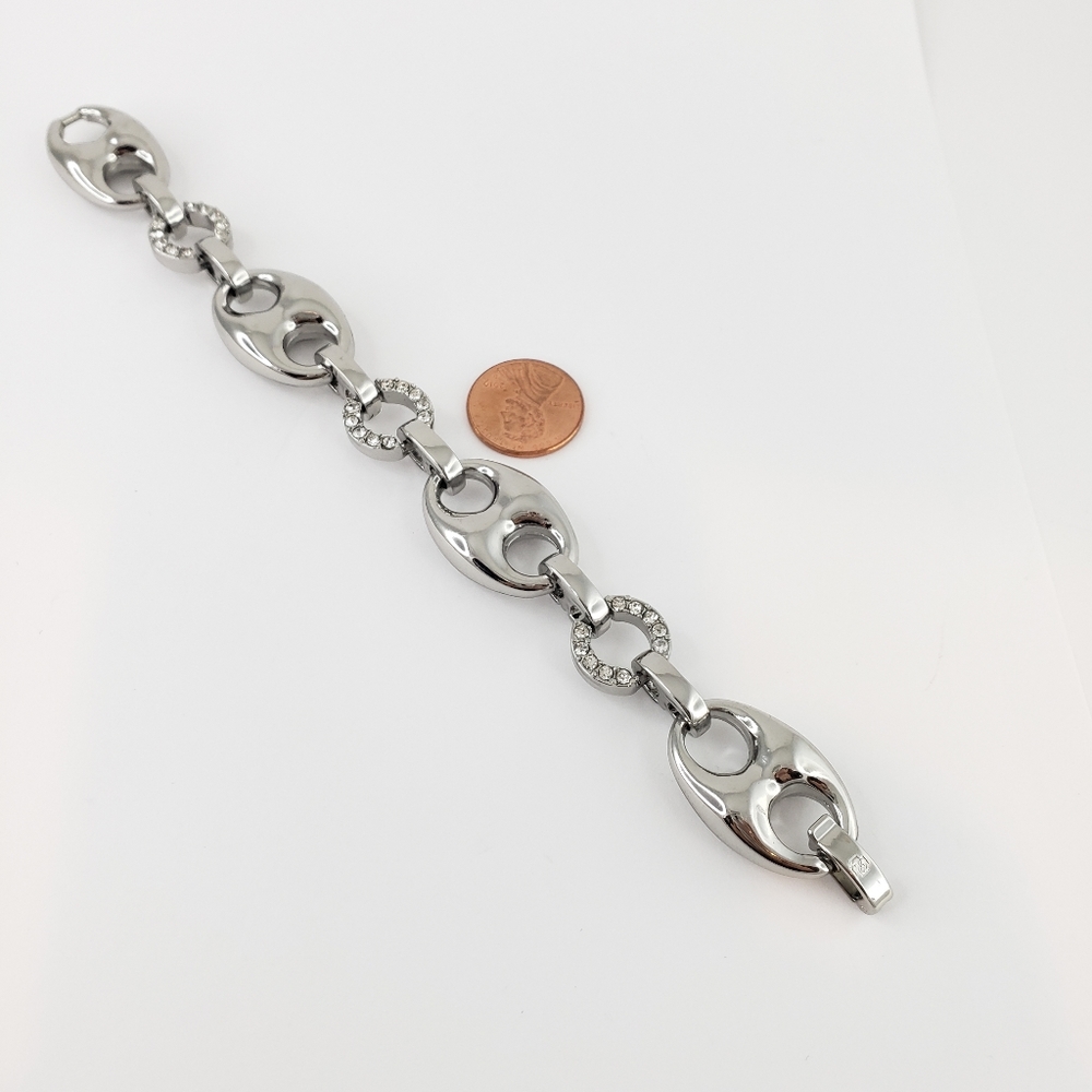 Ann Taylor Modern Statement Bracelet Silver - Picture 6 of 16